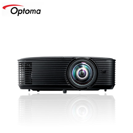 奧圖碼Optoma 高清1080p便攜培訓商務會議辦公家用高清投影儀 官方標配